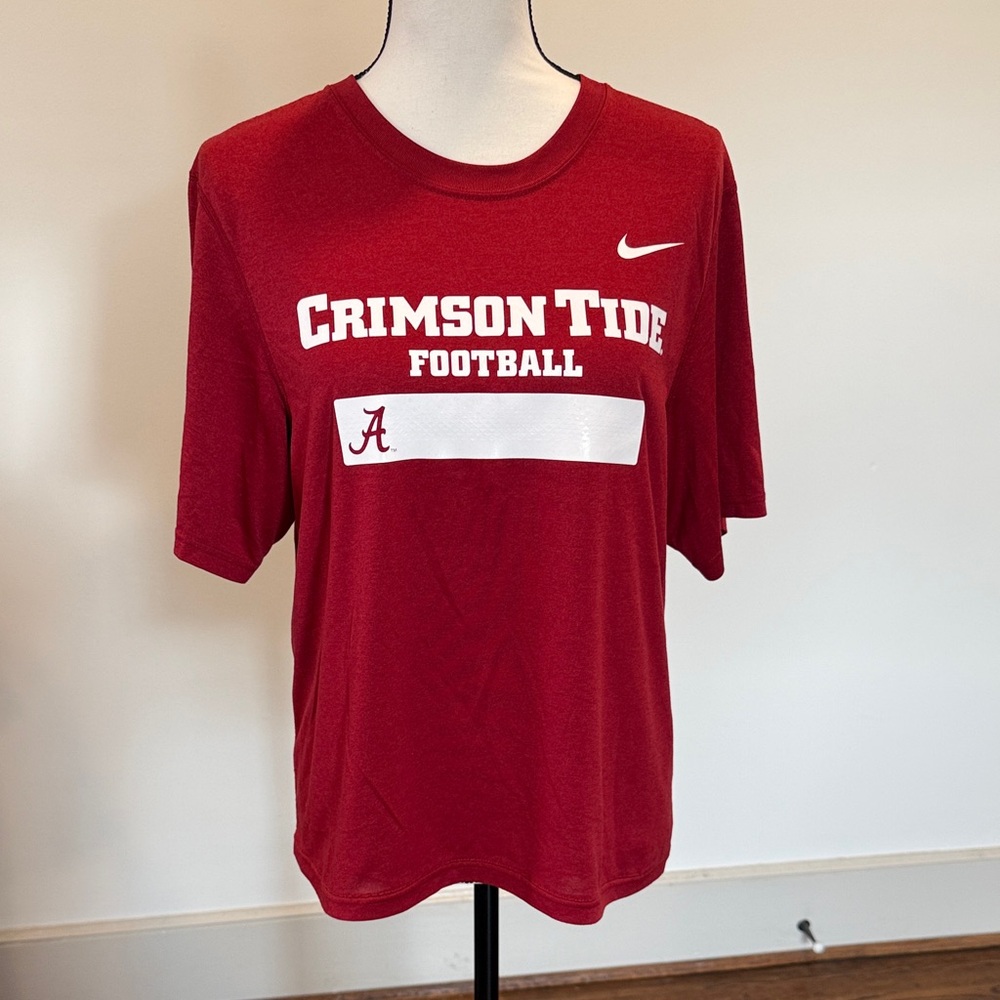 Nike Dri-Fit Alabama Crimson Tide Football Tee Size Small
